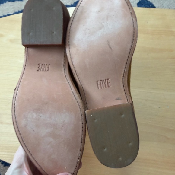nwot Frye Suede Ankle Bootie never worn 8.5 - Picture 4 of 6